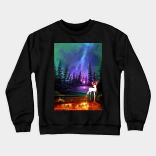 Melting earth Crewneck Sweatshirt